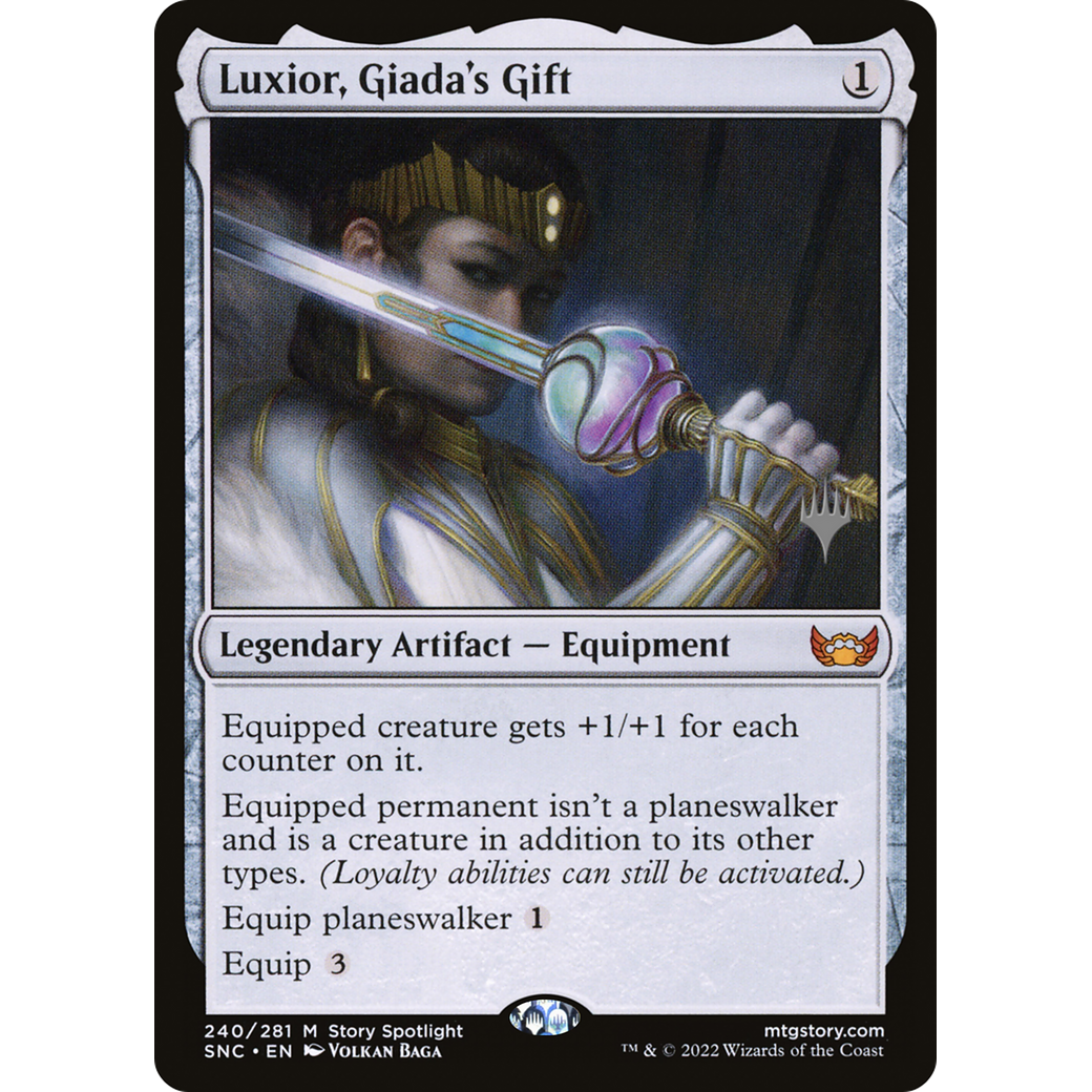 Luxior, Giada's Gift (PPSNC-240) - Streets of New Capenna Promos Foil