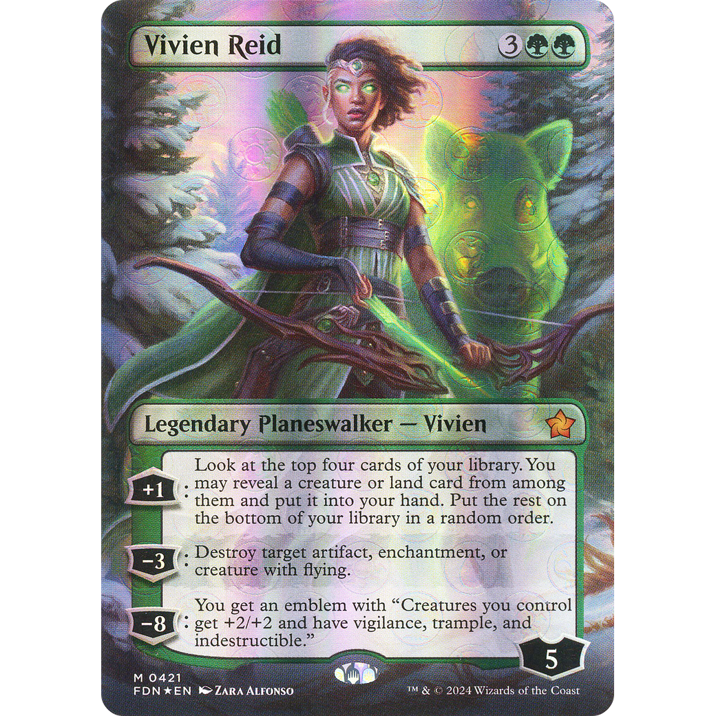 Vivien Reid (FDN-421) - Foundations (Borderless) Foil