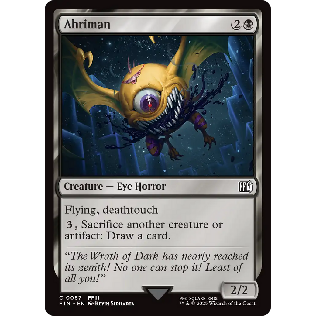 Ahriman (FIN-087) - FINAL FANTASY Foil