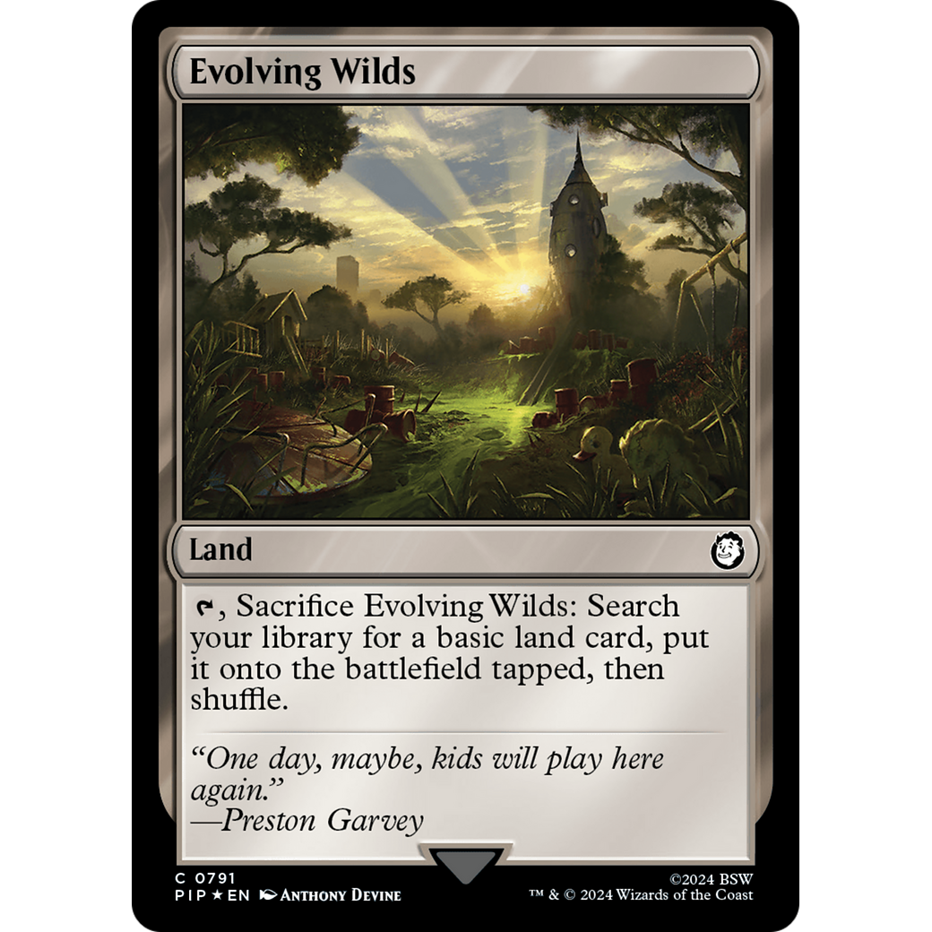 Evolving Wilds (PIP-791) - Fallout Foil