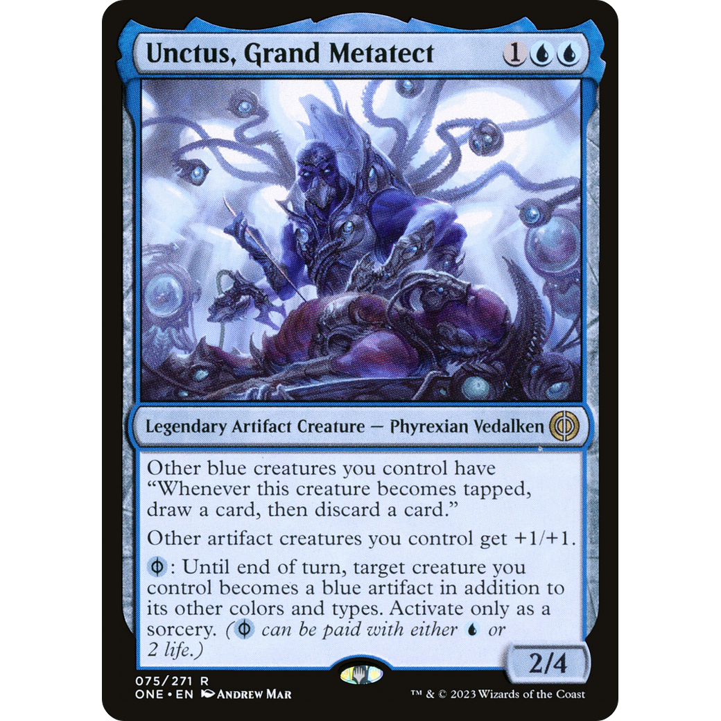 Unctus, Grand Metatect (ONE-075) - Phyrexia: All Will Be One Foil