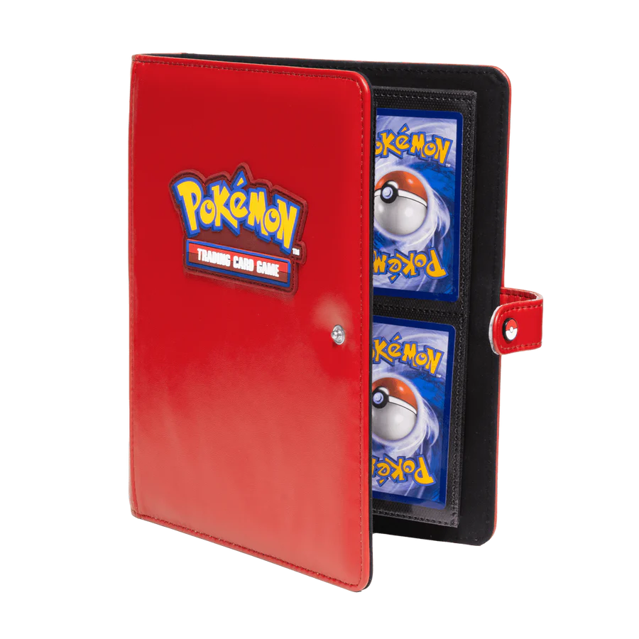Ultra Pro Premium Snap Binder 4-Pocket Pokemon Red Ultra Pro Premium Snap Binder 4-Pocket Pokemon Red