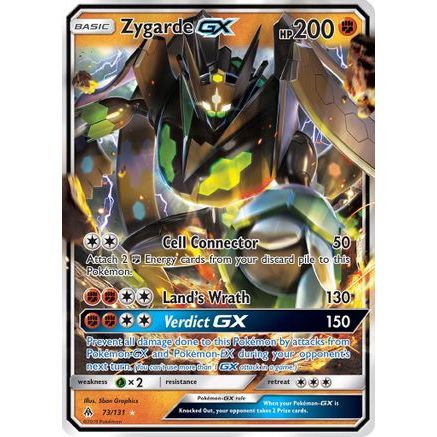 Zygarde GX 73/131 - SM Forbidden Light Holofoil