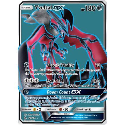 Yveltal GX (Full Art) 124/131 - SM Forbidden Light Holofoil