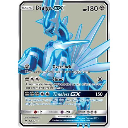 Dialga GX (Full Art) 125/131 - SM Forbidden Light Holofoil