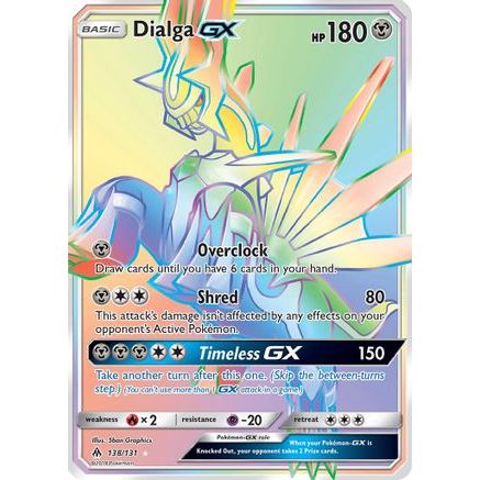 Dialga GX (Secret) 138/131 - SM Forbidden Light Holofoil