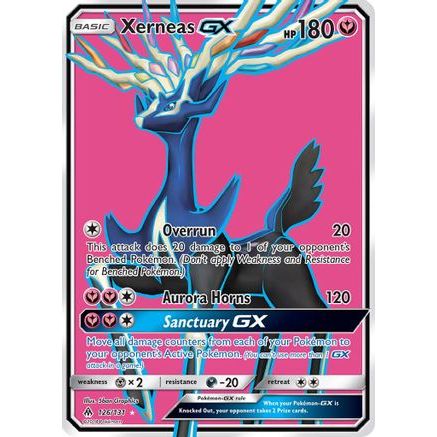 Xerneas GX (Full Art) 126/131 - SM Forbidden Light Holofoil