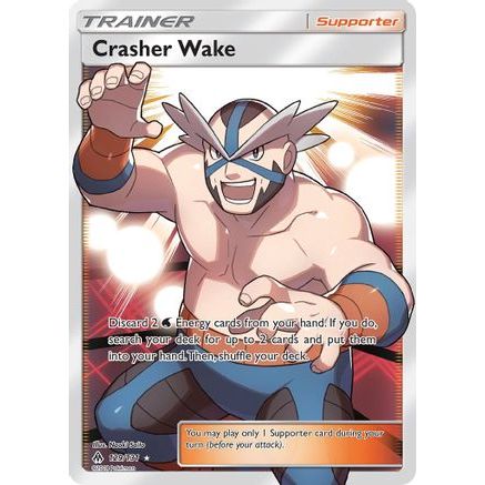 Crasher Wake (Full Art) 129/131 - SM Forbidden Light Holofoil