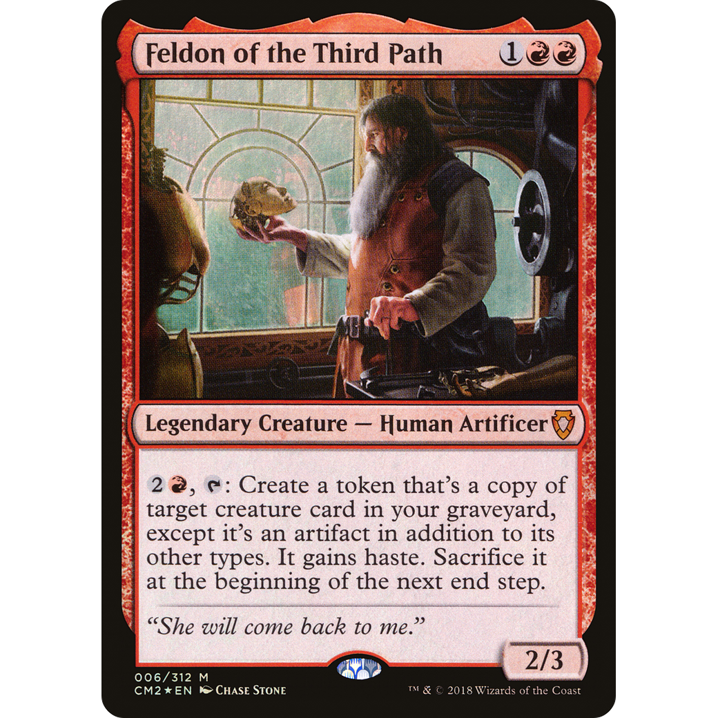Feldon of the Third Path (CM2-006) - Commander Anthology Volume II Foil