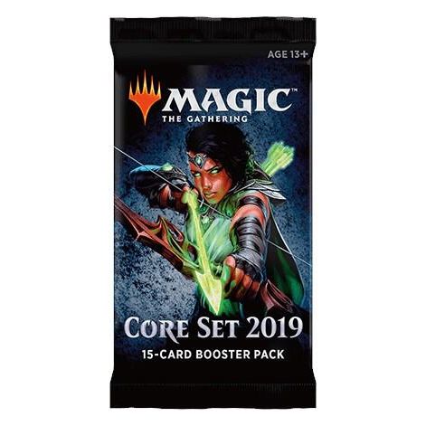 mtg force opponent to draw cards Magic the Gathering: Core Set 2019 Booster Pack