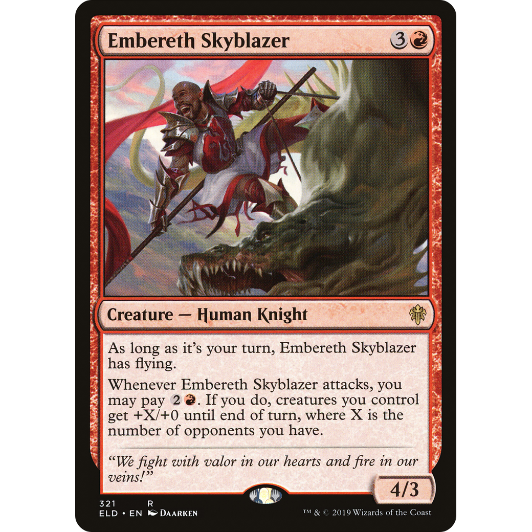 Embereth Skyblazer (ELD-321) - Throne of Eldraine