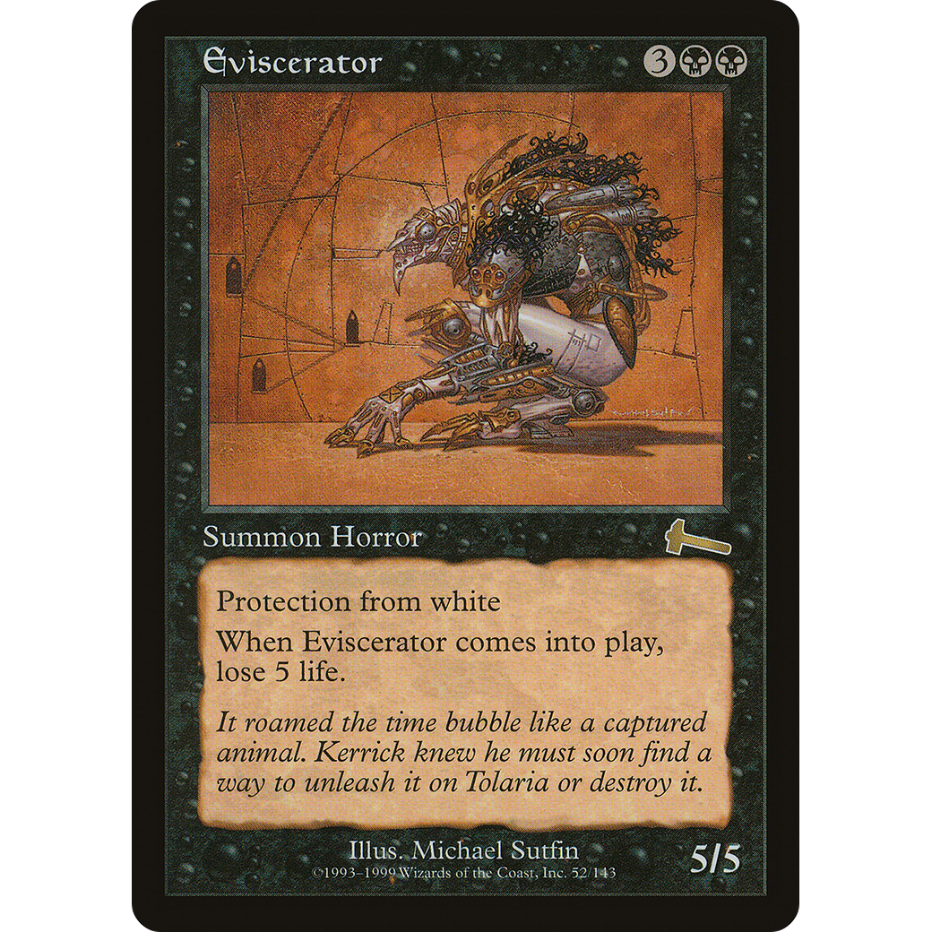 Eviscerator (ULG-052) - Urza's Legacy