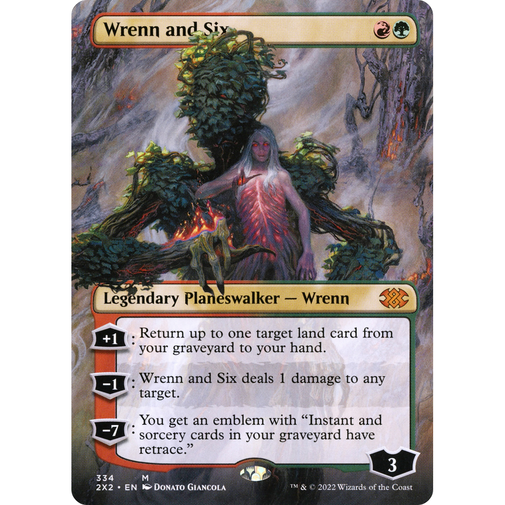 Wrenn and Six (Borderless) (2X2-334) - Double Masters 2022 (Borderless)