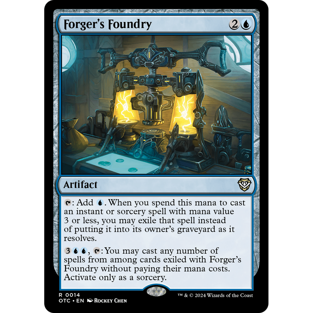 Forger's Foundry (OTC-014) - Outlaws of Thunder Junction Commander