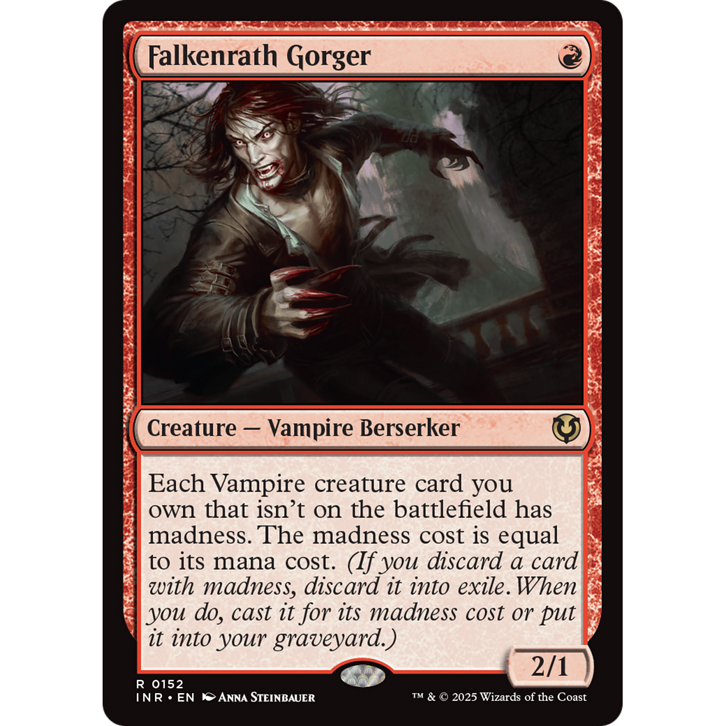 Falkenrath Gorger (INR-152) - Innistrad Remastered Foil