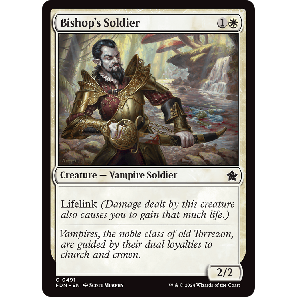Bishop's Soldier (FDN-491) - Foundations