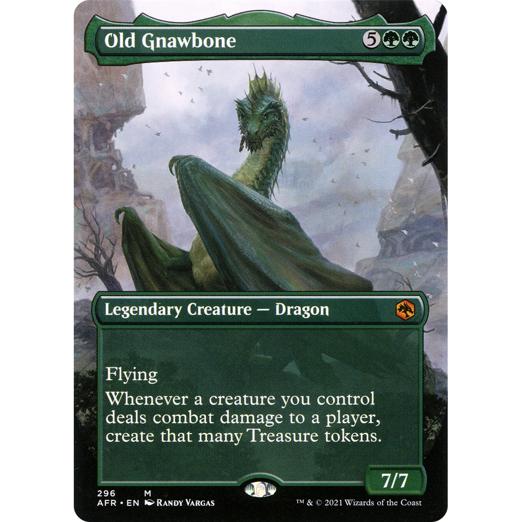 Old Gnawbone (Borderless) (AFR-296) - Adventures in the Forgotten Realms (Borderless) Foil