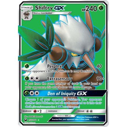 Shiftry GX (Full Art) 152/168 - SM Celestial Storm Holofoil