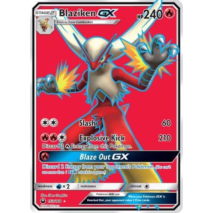 Blaziken GX (Full Art) 153/168 - SM Celestial Storm Holofoil