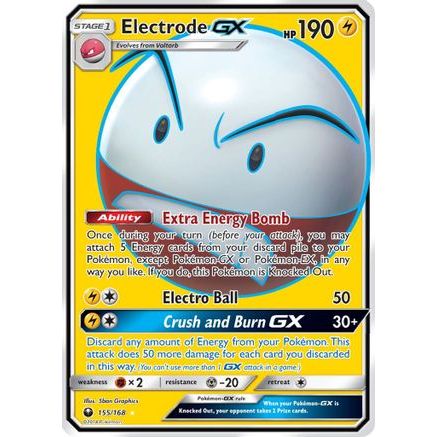 Electrode GX (Full Art) 155/168 - SM Celestial Storm Holofoil