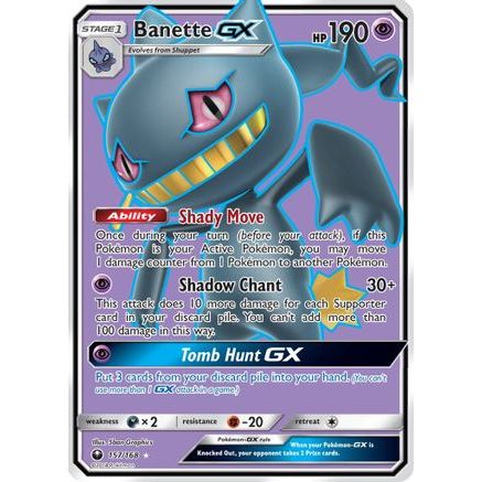 Banette GX (Full Art) 157/168 - SM Celestial Storm Holofoil
