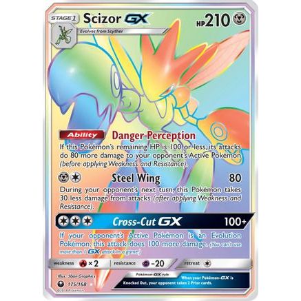 Scizor GX (Secret) 175/168 - SM Celestial Storm Holofoil