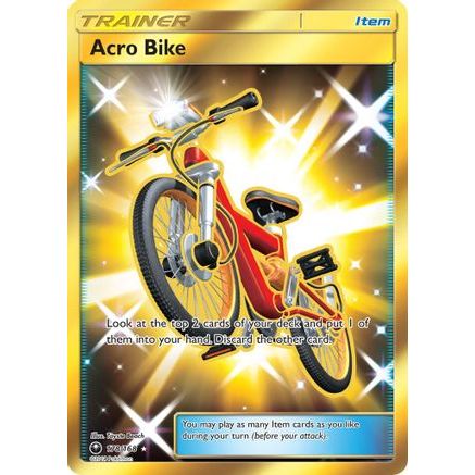 Acro Bike (Secret) 178/168 - SM Celestial Storm Holofoil