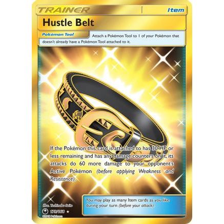 Hustle Belt (Secret) 179/168 - SM Celestial Storm Holofoil