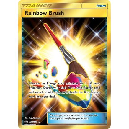 Rainbow Brush (Secret) 182/168 - SM Celestial Storm Holofoil