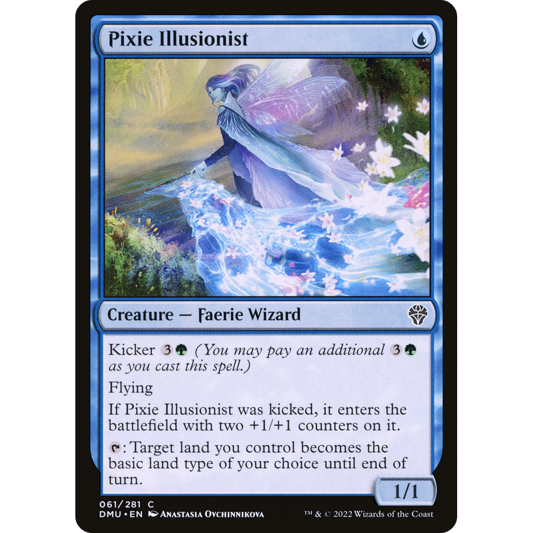 Pixie Illusionist (DMU-061) - Dominaria United Foil