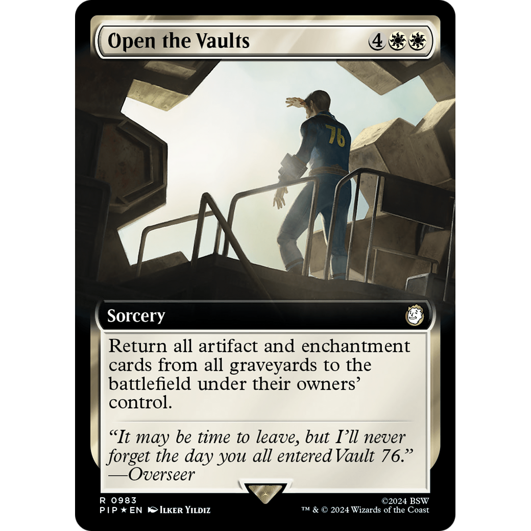 Open the Vaults (PIP-983) - Fallout: (Extended Art) Foil