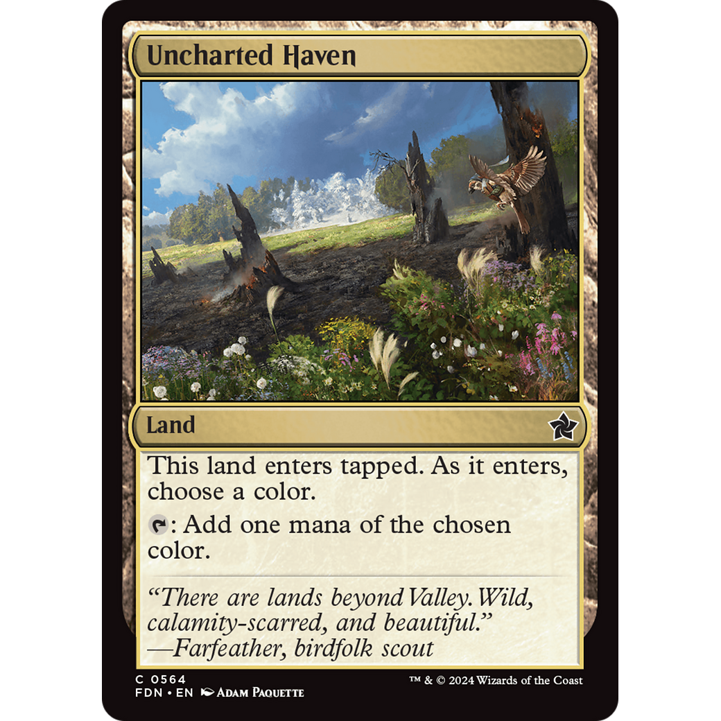 Uncharted Haven (FDN-564) - Foundations