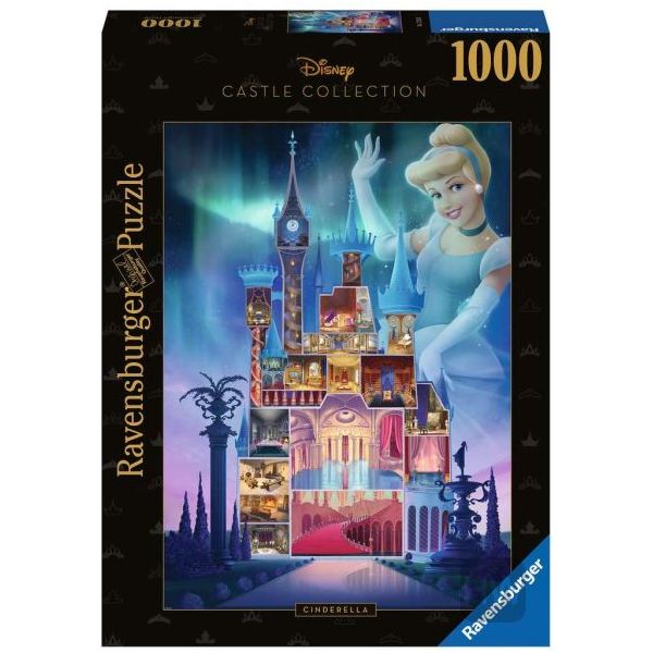Disney Castles: Cinderella 1000pc Puzzle