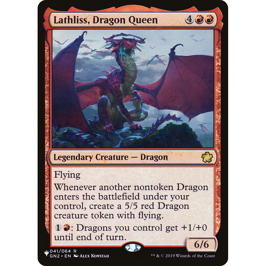 Lathliss, Dragon Queen (LIST-041/064) - The List