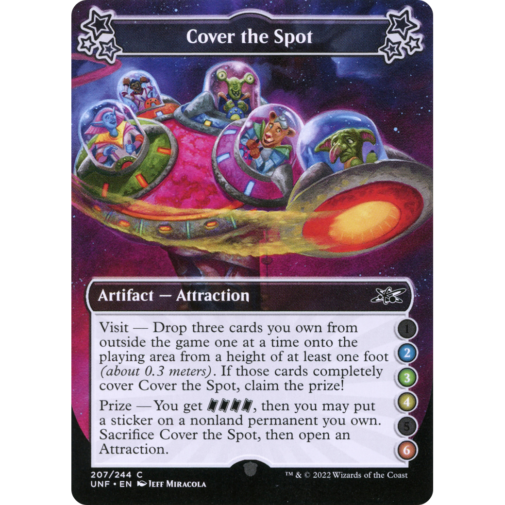Cover the Spot (2-3-4-6) (UNF-207) - Unfinity Foil