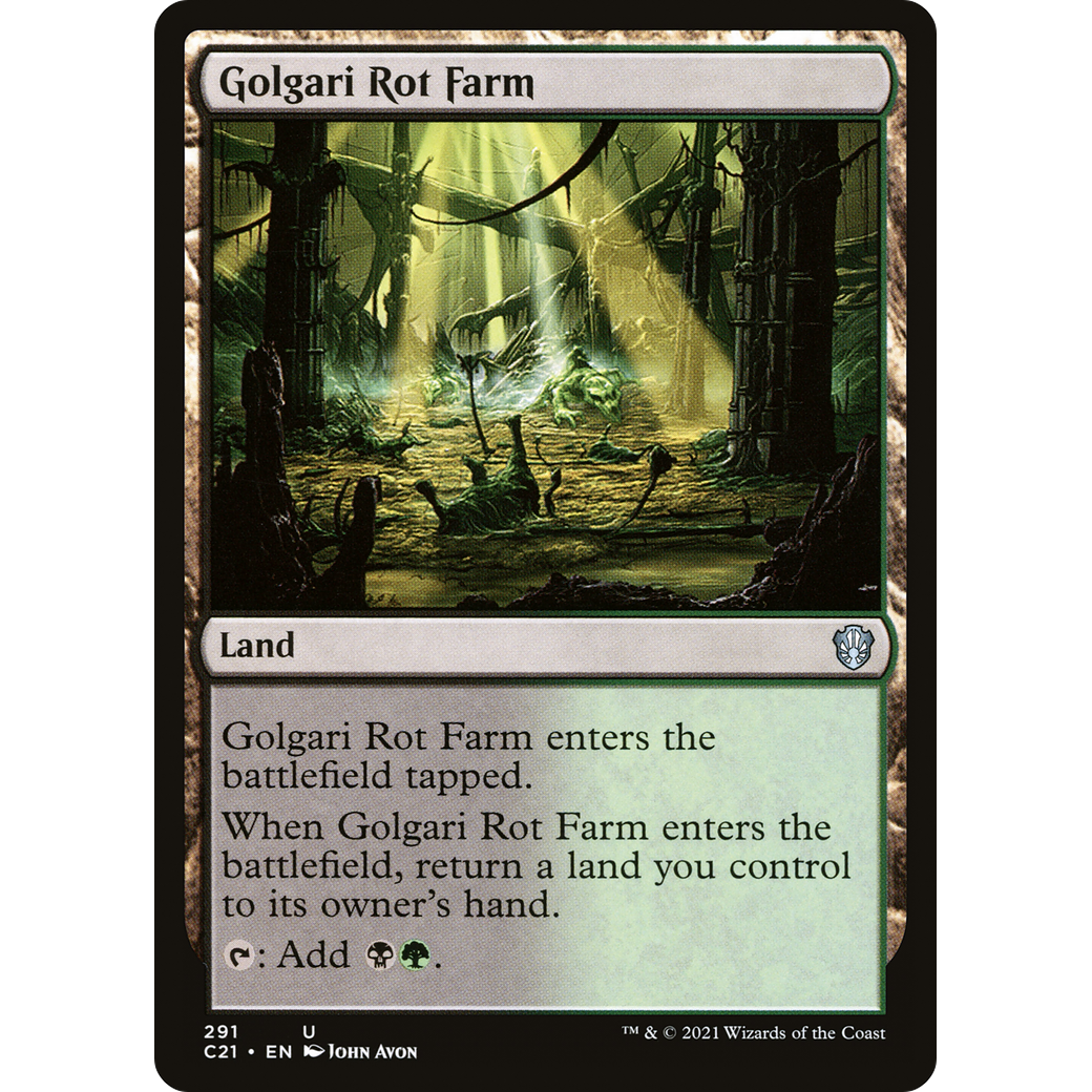 Golgari Rot Farm (C21-291) - Commander 2021