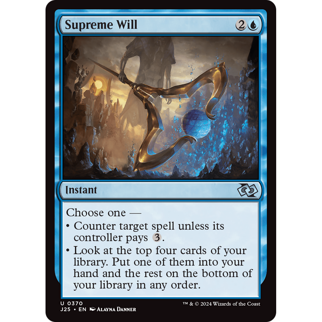 Supreme Will (J25-370) - Foundations Jumpstart