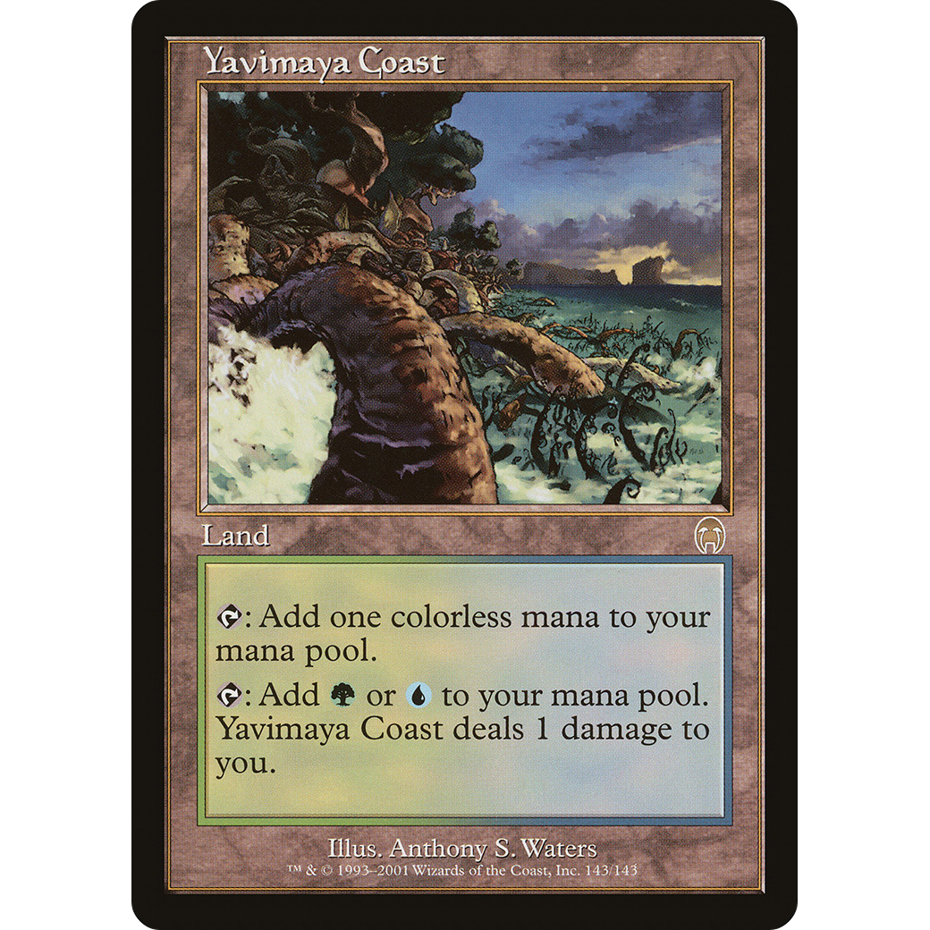 Yavimaya Coast (APC-143) - Apocalypse Foil