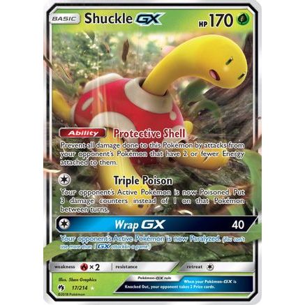 Shuckle GX 17/214 - SM Lost Thunder Holofoil