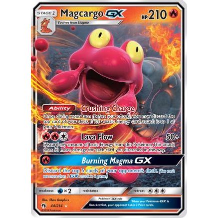 Magcargo GX 44/214 - SM Lost Thunder Holofoil