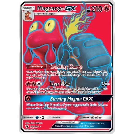 Magcargo GX (Full Art) 198/214 - SM Lost Thunder Holofoil