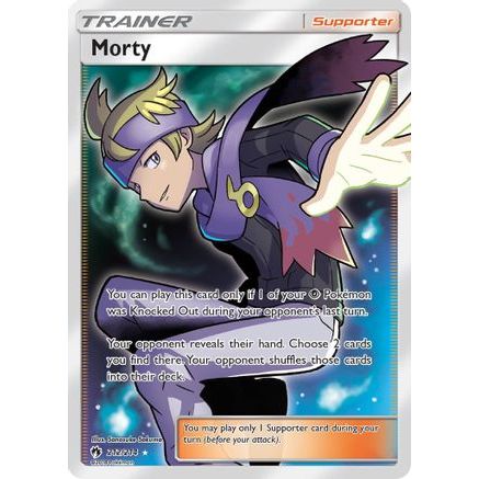 Morty (Full Art) 212/214 - SM Lost Thunder Holofoil