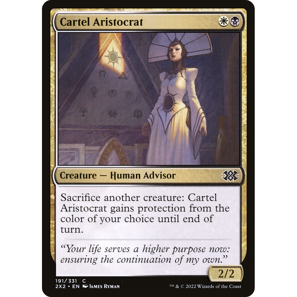 Cartel Aristocrat (2X2-191) - Double Masters 2022 Foil
