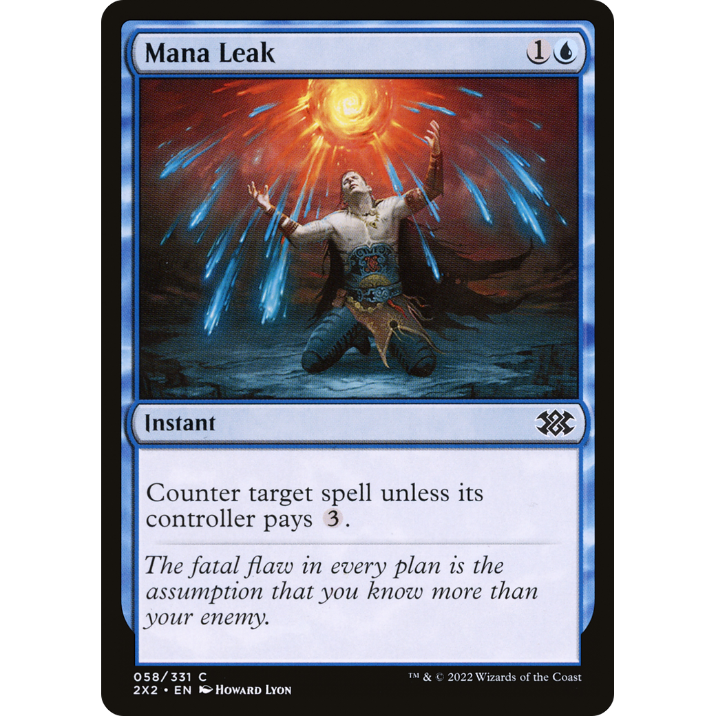 Mana Leak (2X2-058) - Double Masters 2022
