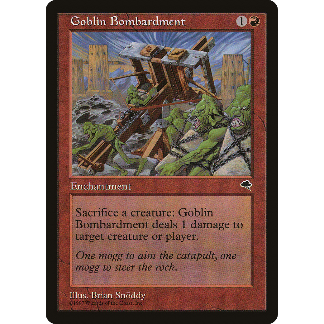 Goblin Bombardment (TMP-179) - Tempest
