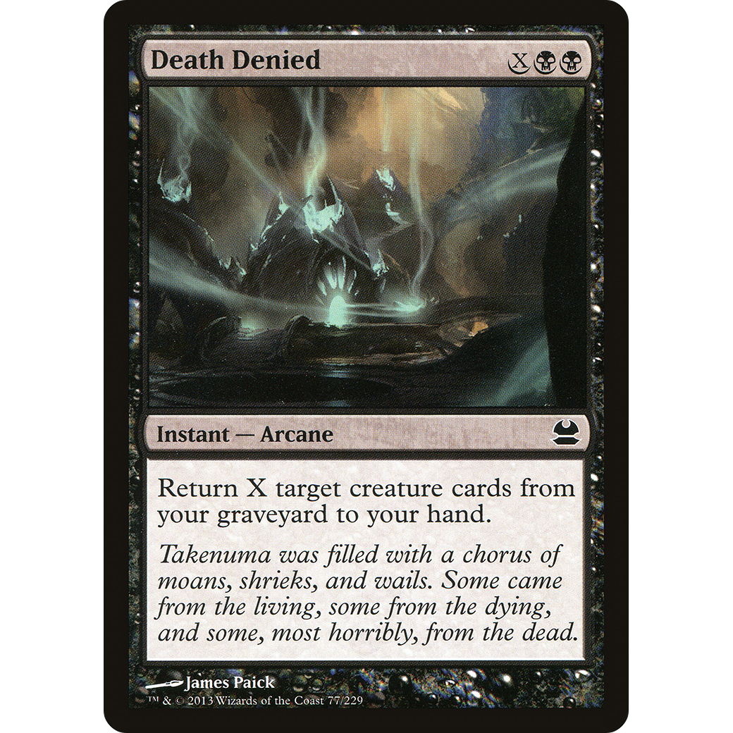 Death Denied (MMA-077) - Modern Masters