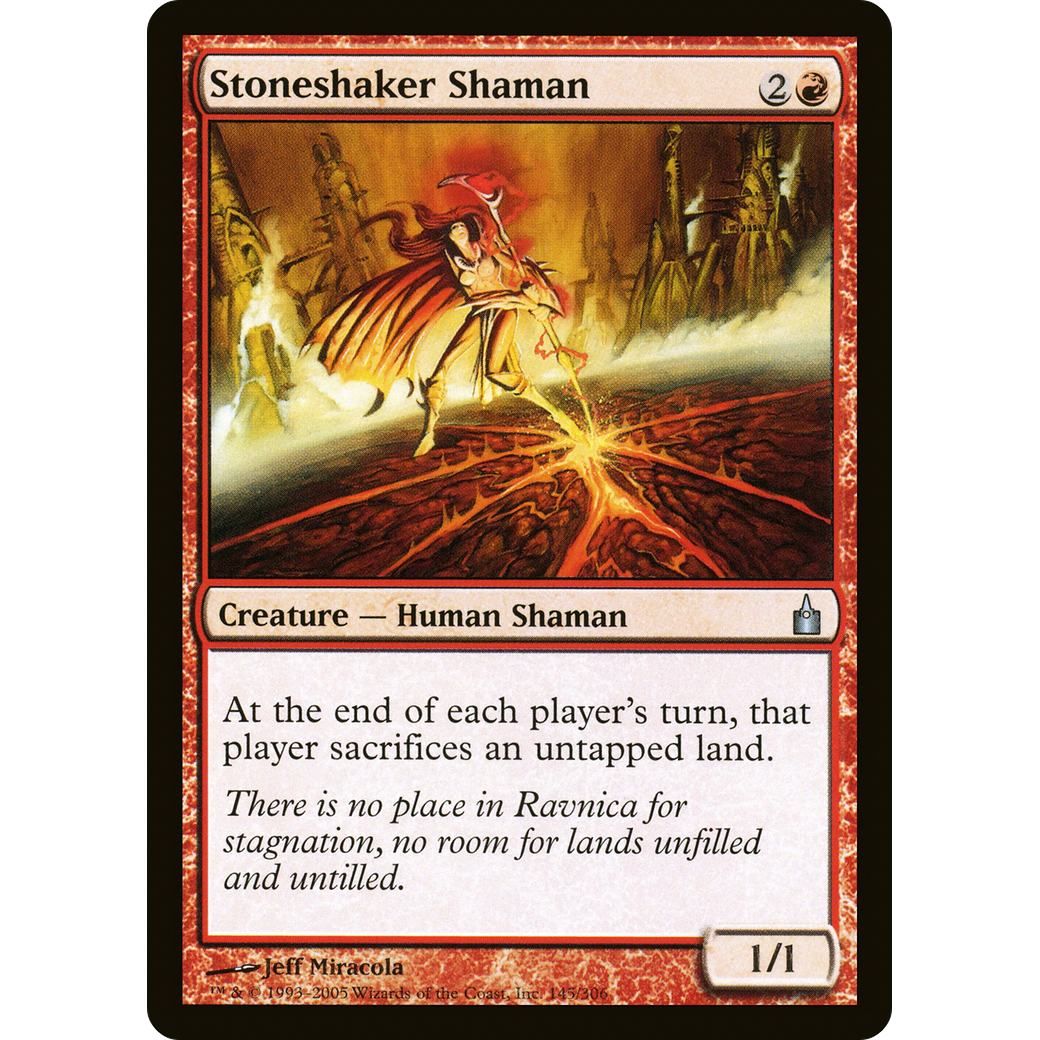 Stoneshaker Shaman (RAV-145) - Ravnica: City of Guilds