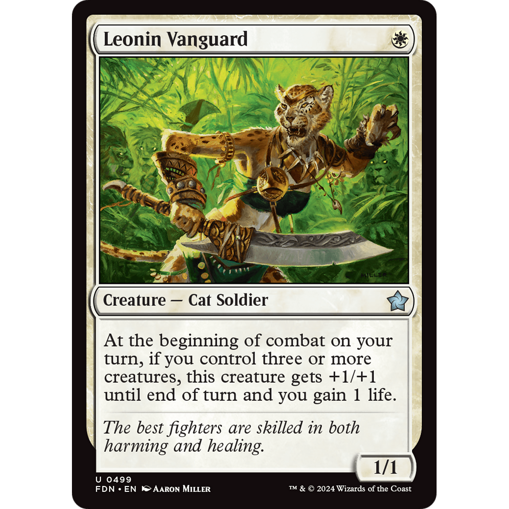 Leonin Vanguard (FDN-499) - Foundations