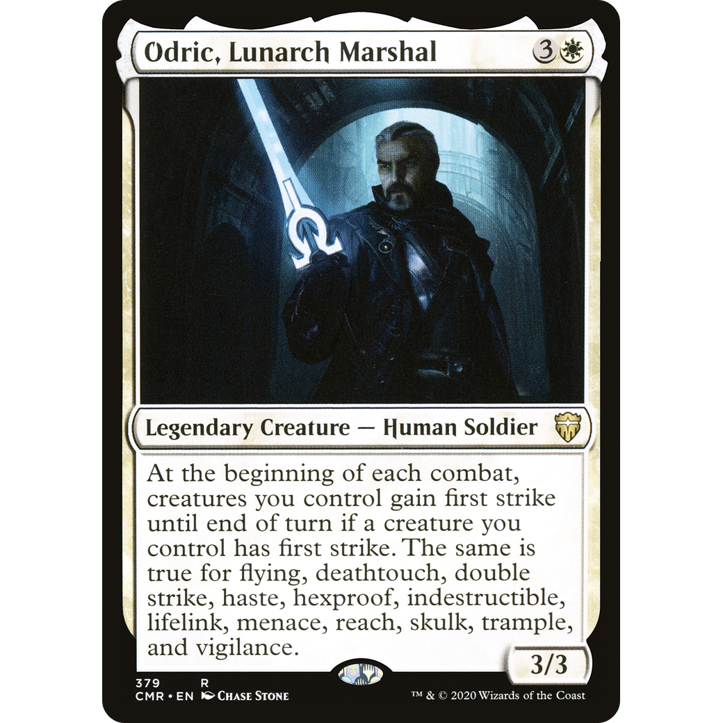 Odric, Lunarch Marshal (CMR-379) - Commander Legends