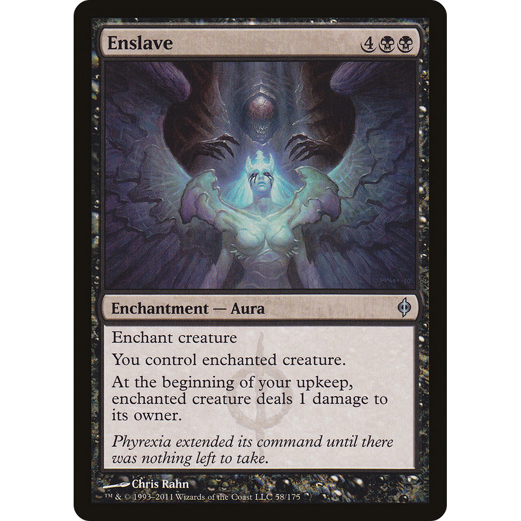 Enslave (NPH-058) - New Phyrexia Foil